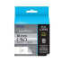 Epson Label Cartridge 18mm Black on Silver Tape (Metalli)