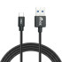 InnozÂ® InnoLink USB 3.1 to Type-C 5Gbps Super Speed Transfer & 5V/3A High Speed Charging Cable - Black (1m)