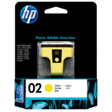 HP 02 Yellow Ink Cartridge (C8773WA) EOL-29/11/2016