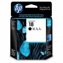 HP 18 Black Officejet Ink Cartridge (C4936A)