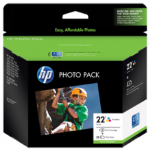 HP 22 Photo Value Pack-25 sht/4 x 6 in plus tab (HP Q8892AA) MOQ