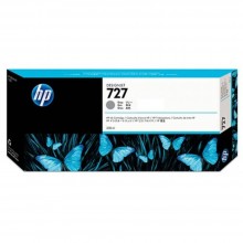 HP 727 300-ml Gray DesignJet Ink Cartridge (F9J80A)