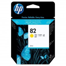 HP 82 DesignJet Ink Cartridge 28-ml - Yellow (CH568A)