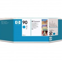 HP 90 DesignJet Ink Cartridge 225-ml - Cyan (C5060A)