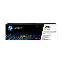 HP 206X Yellow Original LaserJet Toner Cartridge (New)