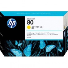 HP 80 DesignJet Ink Cartridge 350-ml - Yellow (C4848A)