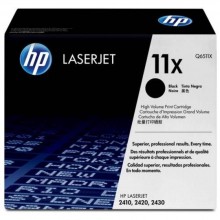 HP 11X Black LaserJet Toner Cartridge (Q6511X)