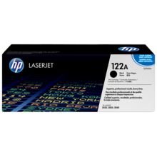 HP 122A Black LaserJet Toner Cartridge (Q3960A)