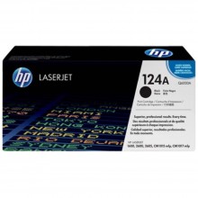 HP 124A Black LaserJet Toner Cartridge (Q6000A)