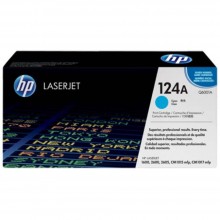 HP 124A Cyan LaserJet Toner Cartridge (Q6001A)