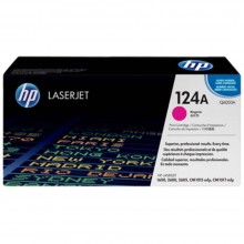 HP 124A Magenta LaserJet Toner Cartridge (Q6003A)