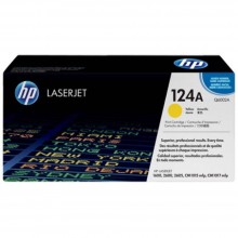 HP 124A Yellow LaserJet Toner Cartridge (Q6002A)