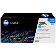 HP 309A Cyan LaserJet Toner Cartridge (Q2671A)