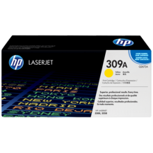 HP 309A Yellow LaserJet Toner Cartridge (Q2672A)