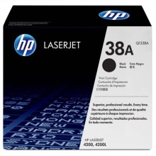 HP 38A Black LaserJet Toner Cartridge (Q1338A)