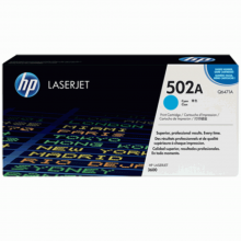 HP 502A Cyan LaserJet Toner Cartridge (Q6471A)