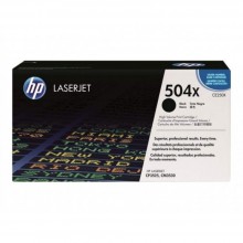 HP 504X Black LaserJet Toner Cartridge (CE250X)