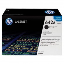 HP 642A Black LaserJet Toner Cartridge (CB400A)