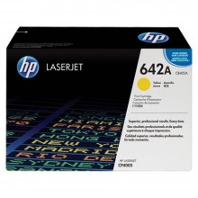 HP 642A Yellow LaserJet Toner Cartridge (CB402A)