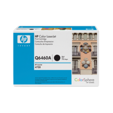 HP 644A Black LaserJet Toner Cartridge (Q6460A)