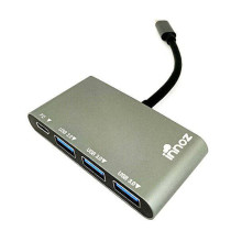 Innoz InnoZone C2 3-Port USB 3.0 with PD & USB 3.1 with Type-C Data Hub support Mac, Windows, Linus OS