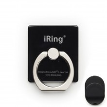 iRING Premium Masstige Grip and Kickstand - Black