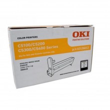 OKI C5100/5200/5300 BLACK DRUM 17000pgs 42126612 ( ITEM NO : OKI C5100 BK DR )