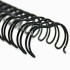 M-Bind Double Wire Bind 3:1 A4 - 7/16"(11mm) X 34 Loops, 100pcs/box, Black