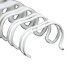 M-Bind Double Wire Bind 3:1 A4 - 5/16"(8mm) X 34 Loops, 100pcs/box, White