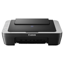 CANON E470 AIO Inkjet Printer GREY - Compact Wireless All-In-One for Low-Cost Printing