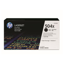 HP 504X High Yield Black Original LaserJet Toner Cartridge (CE250XD)